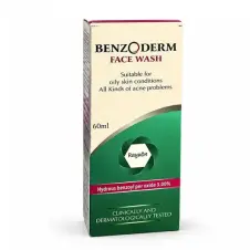 Benzoderm Face wash 60ml In Pakistan