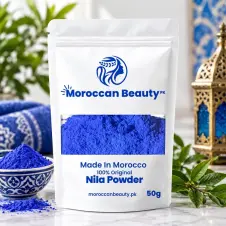 Moroccan Beauty Blue Nila Powder 50g In Pakistan