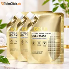 Retinol Snake Venom Peptide Gold Mask In Pakistan